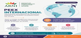 Programa prevê R$ 150 mil em recursos para quatro missões internacionais envolvendo docentes e discentes de pós-graduação